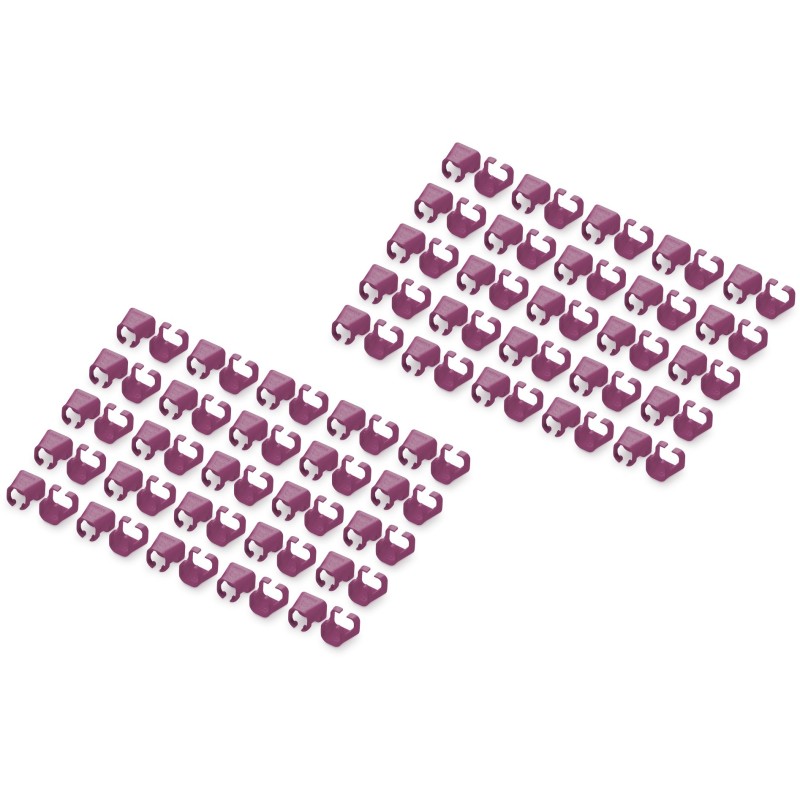 Buy Digitus Color Coding Clips for Patch Cables - Magenta (Color: Magenta, Cable... in Cyprus, Nicosia, Limassol, Larnaka, Pafos