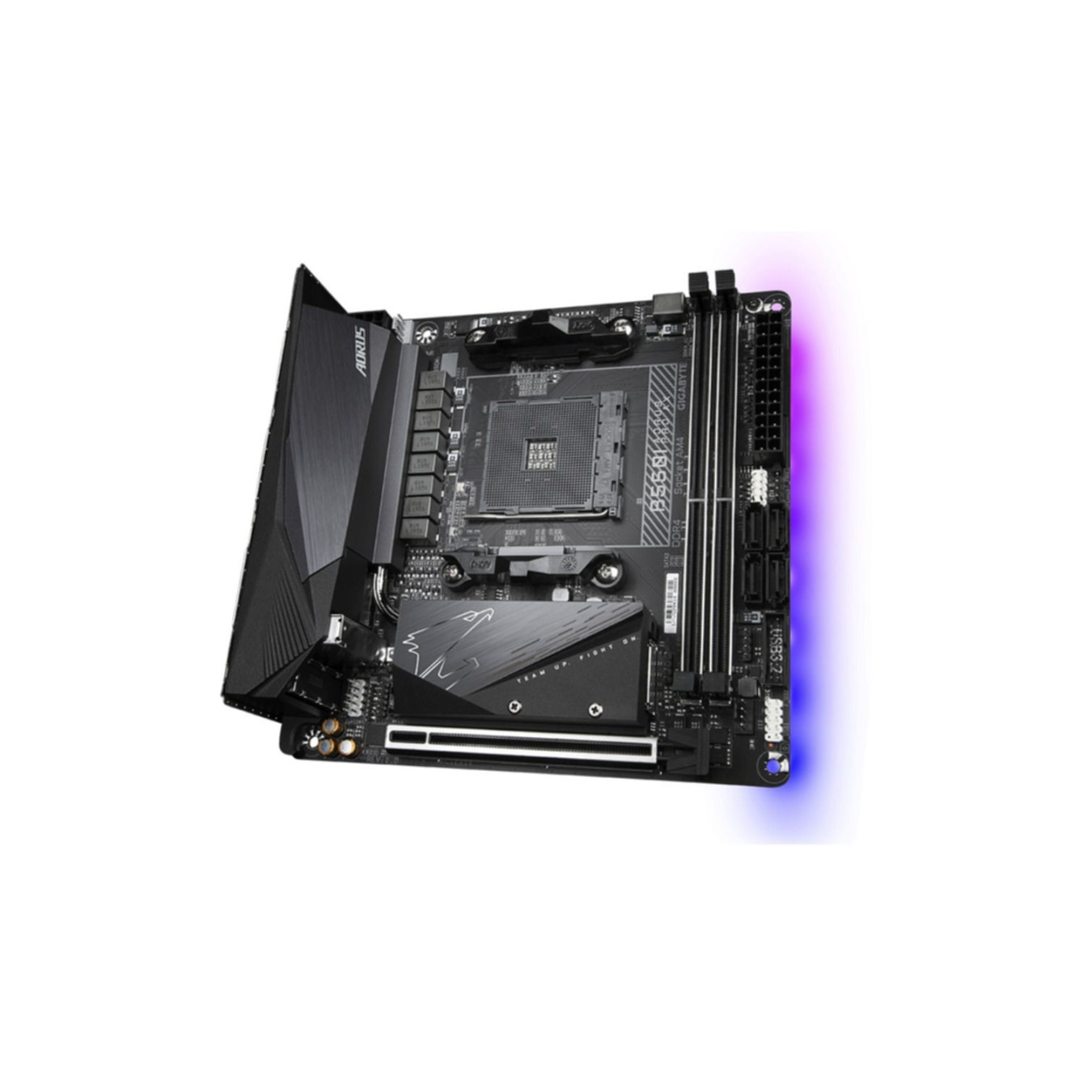 GIGABYTE GA-B550I-AORUS PRO AX - Mini-ITX AM4 Motherboard, DDR4, Up to 64GB, Wi-Fi 6 — Buy in Cyprus with Fast Delivery