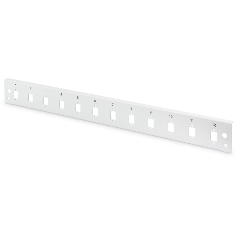 Buy Digitus LWL Splice Box Front Panel 1U 12x LC DX Quick-Lock - Grey in Cyprus, Nicosia, Limassol, Larnaka, Pafos