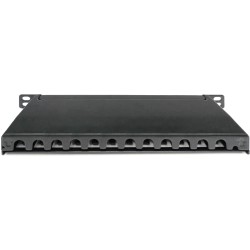 Buy DIGITUS Cat.6A Shielded Slim Patch Panel - 0.5U - 12-Port in Cyprus, Nicosia, Limassol, Larnaka, Pafos