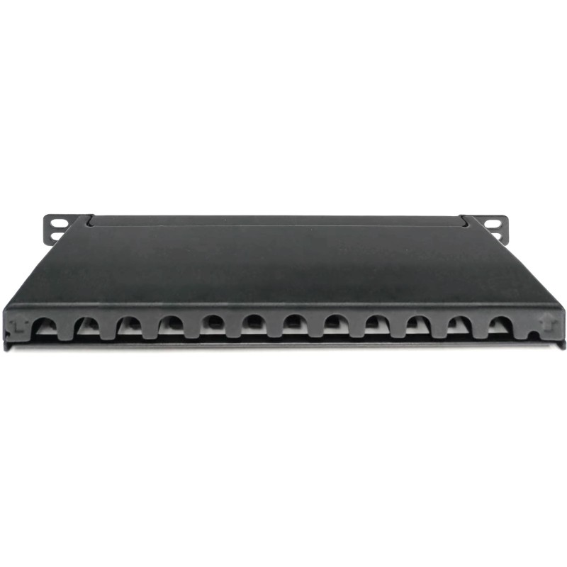 Buy DIGITUS Cat.6A Shielded Slim Patch Panel - 0.5U - 12-Port in Cyprus, Nicosia, Limassol, Larnaka, Pafos
