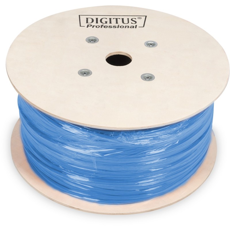 Buy DIGITUS Cat6a U/FTP Installation Cable - 305 m - Blue in Cyprus, Nicosia, Limassol, Larnaka, Pafos