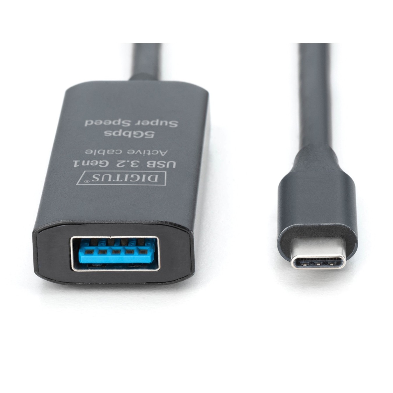 DIGITUS USB-C to USB-A Extension Cable - 5.0 m (USB 3.0 compatible, shielded) — Buy in Cyprus with Fast Delivery