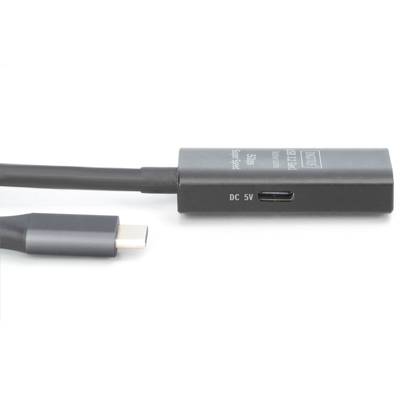 DIGITUS USB-C to USB-A Extension Cable - 5.0 m (USB 3.0 compatible, shielded) — Buy in Cyprus with Fast Delivery