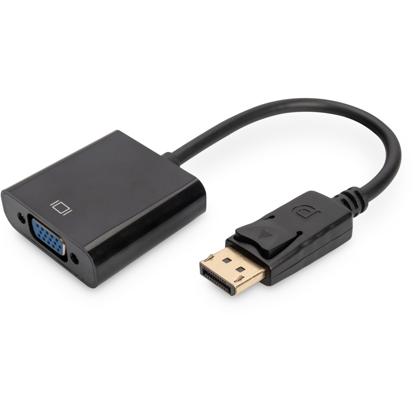 DIGITUS DisplayPortAdapter - DPort - DP to VGA adapter (0.15 m bulk) — Buy in Cyprus with Fast Delivery