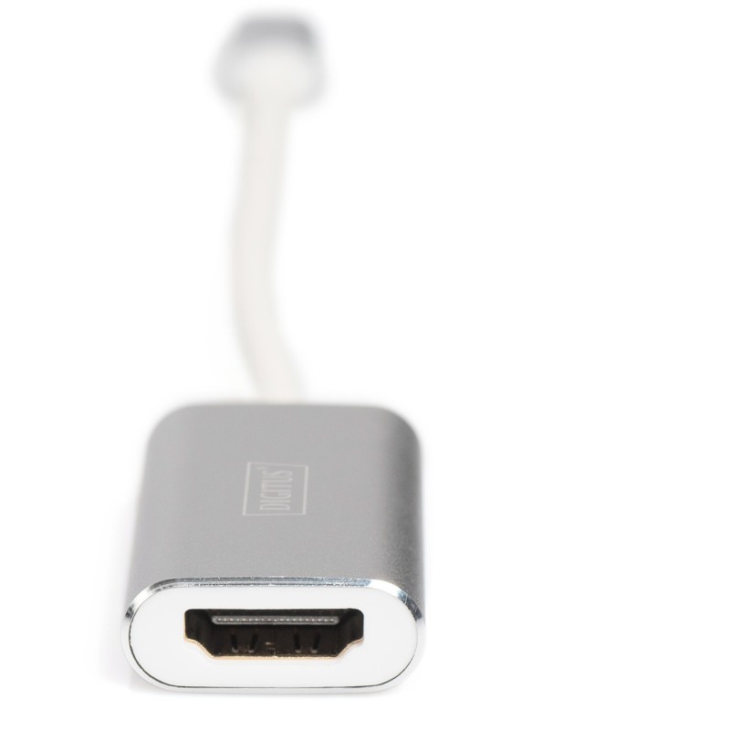 Buy DIGITUS USB-C to HDMI Adapter 4K - AG9310 - Silver in Cyprus, Nicosia, Limassol, Larnaka, Pafos