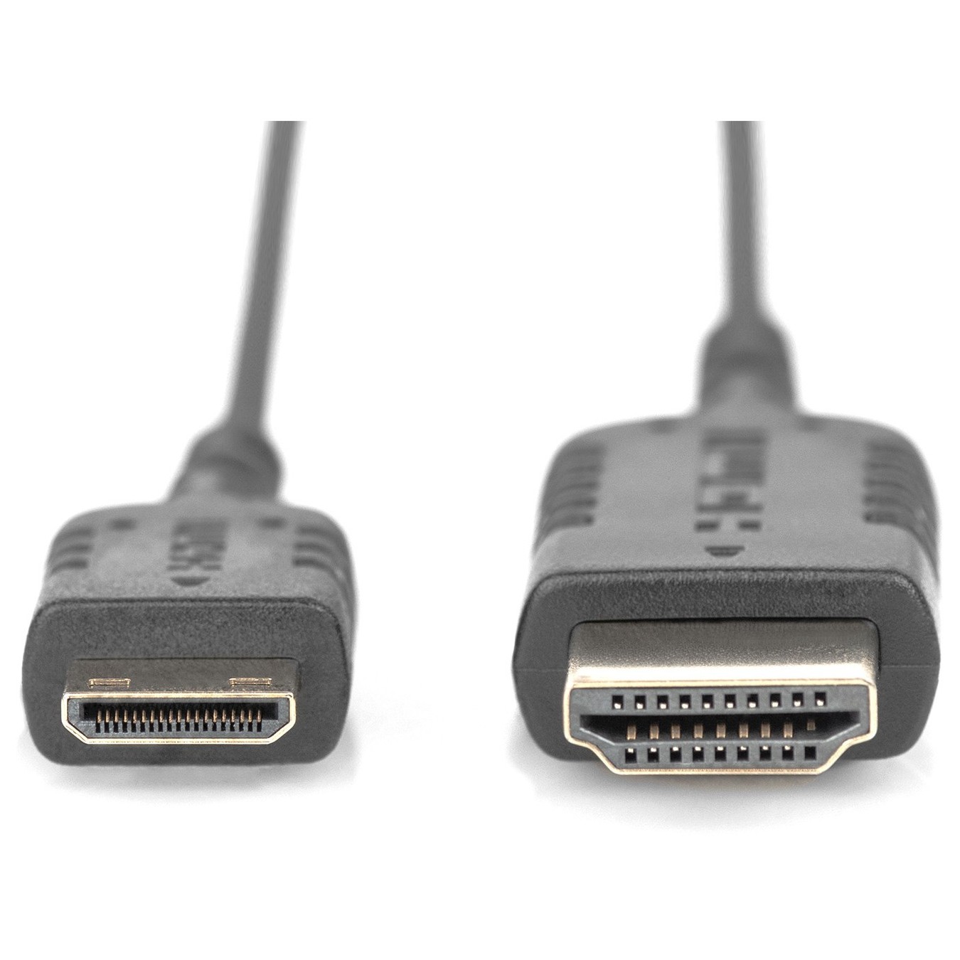 DIGITUS HDMI Cable C-A, HighFlex St St 2.0m - Black — Buy in Cyprus with Fast Delivery