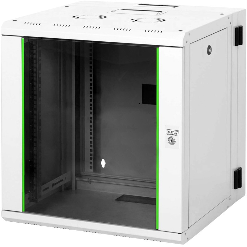 Buy DIGITUS Wall-Mount Enclosure Unique 12U 643x600x600mm Grey SR in Cyprus, Nicosia, Limassol, Larnaka, Pafos