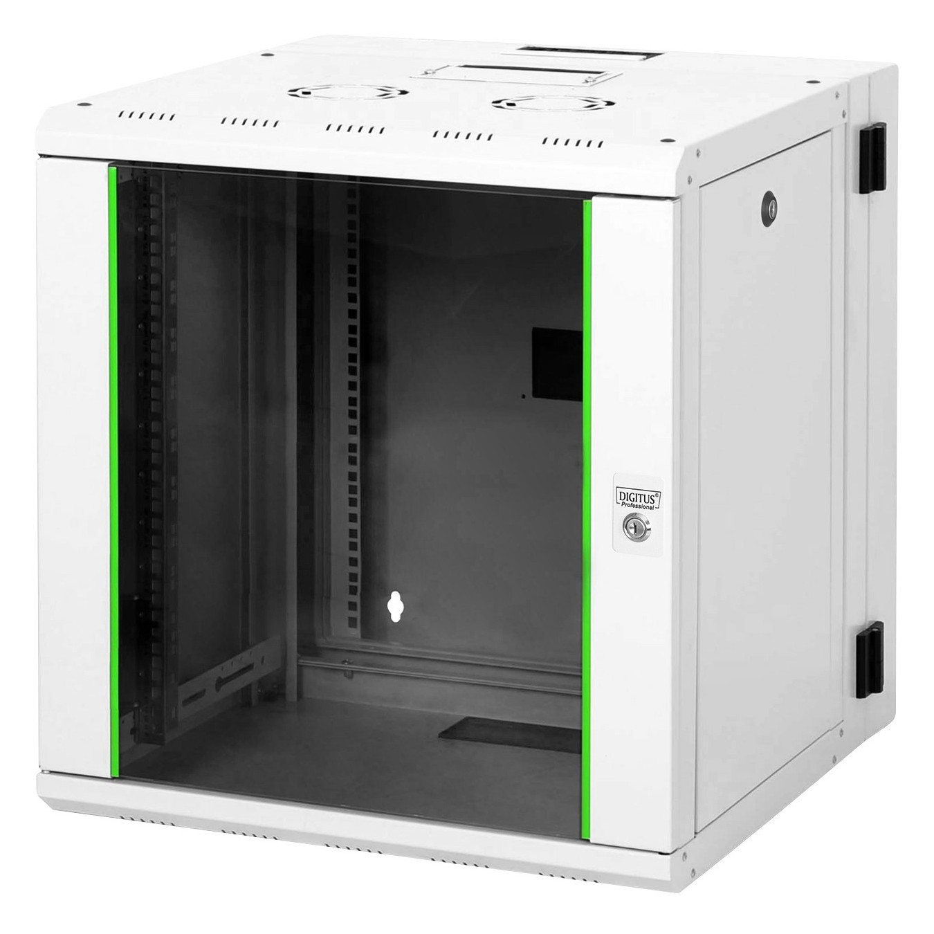 DIGITUS Wall-Mount Enclosure Unique 12U 643x600x600mm Grey SR — Buy in Cyprus with Fast Delivery