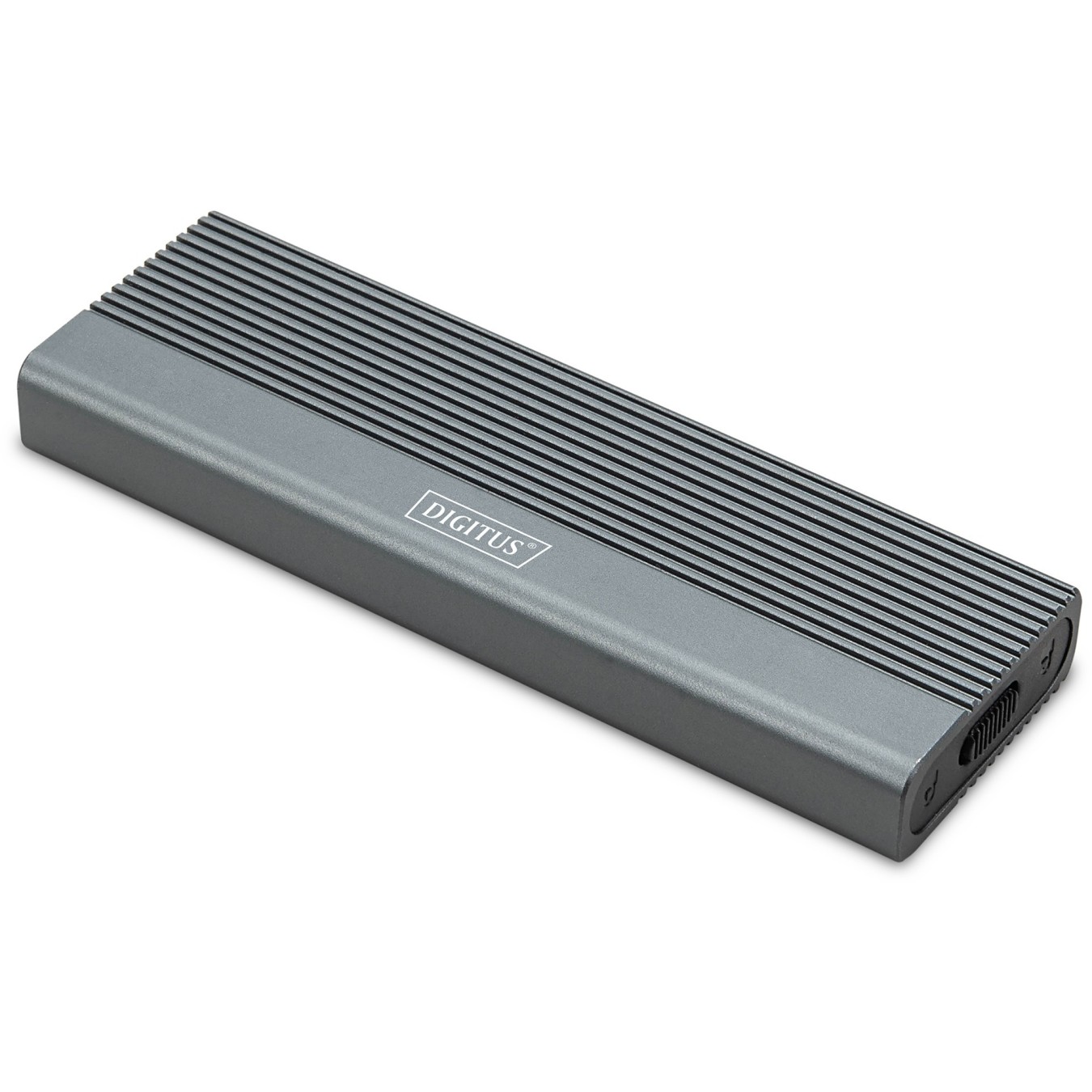 DIGITUS USB 3.1 Gen2 NVMe M.2 + SATA SSD Enclosure - Aluminum — Buy in Cyprus with Fast Delivery