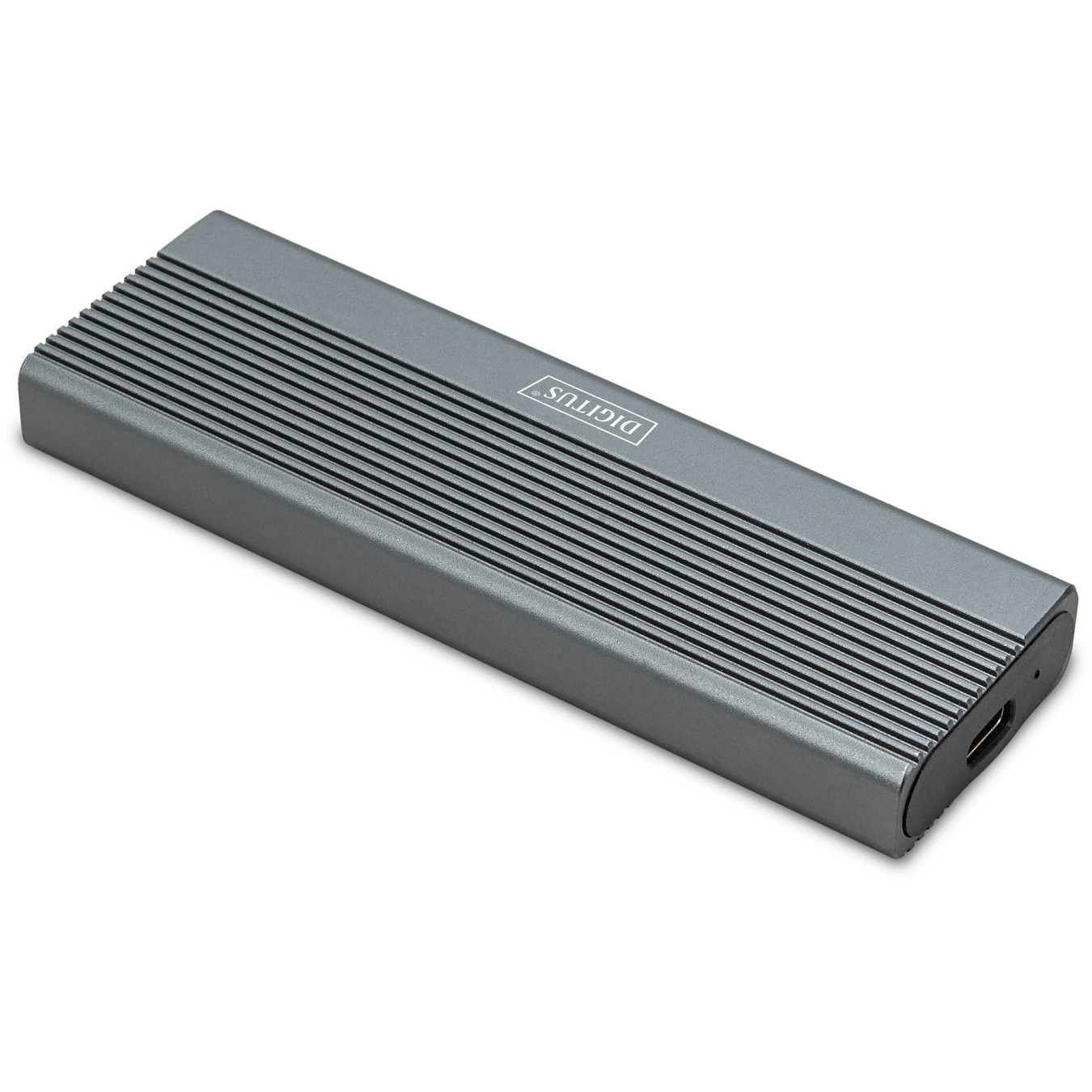 DIGITUS USB 3.1 Gen2 NVMe M.2 + SATA SSD Enclosure - Aluminum — Buy in Cyprus with Fast Delivery