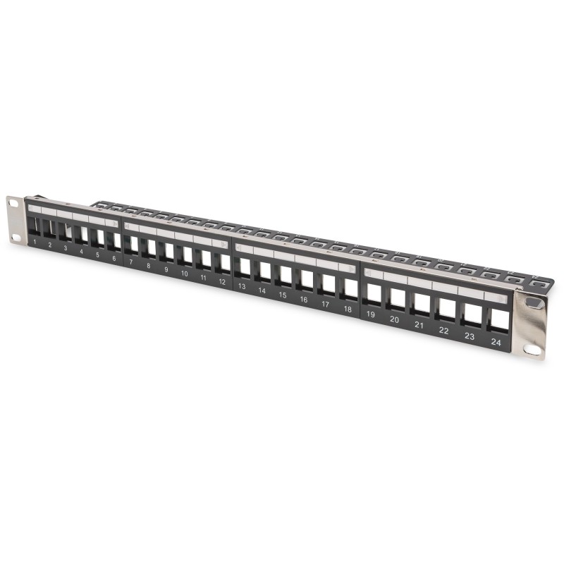 Buy DIGITUS Patch Panel 1U 24-Port Rackmount Shielded in Cyprus, Nicosia, Limassol, Larnaka, Pafos