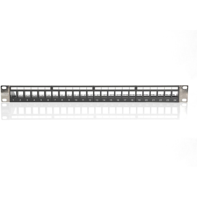 Buy DIGITUS Patch Panel 1U 24-Port Rackmount Shielded in Cyprus, Nicosia, Limassol, Larnaka, Pafos