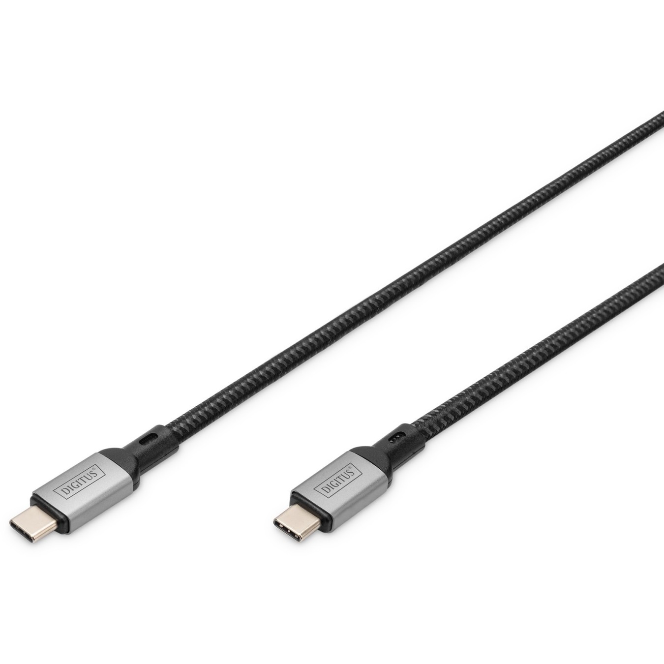 DIGITUS USB4 USB-C to USB-C Cable - Black - 3 m - USB4 Gen 2x2 - 20 Gbit/s — Buy in Cyprus with Fast Delivery