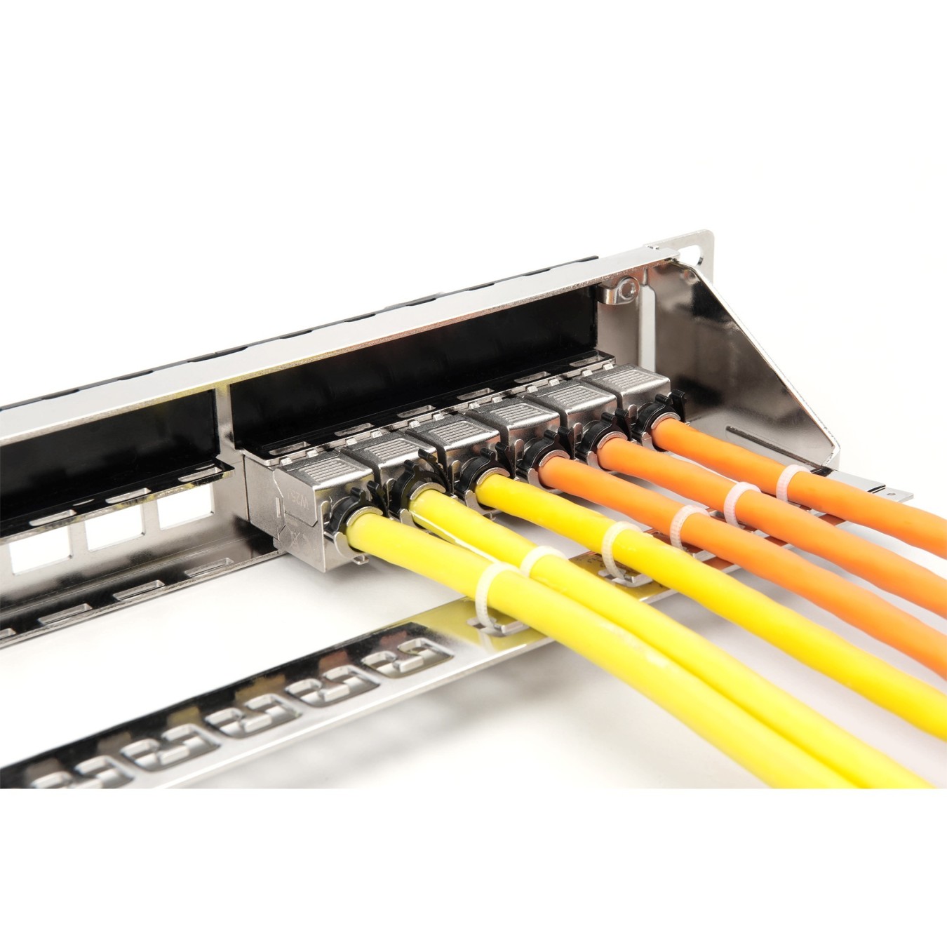 DIGITUS Patch Panel Shielded 24-Port 19\" Blank - 1U Rack Mount — Buy in Cyprus with Fast Delivery