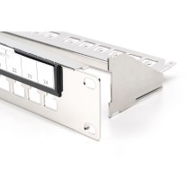 DIGITUS Patch Panel Shielded 24-Port 19\" Blank - 1U Rack Mount — Buy in Cyprus with Fast Delivery