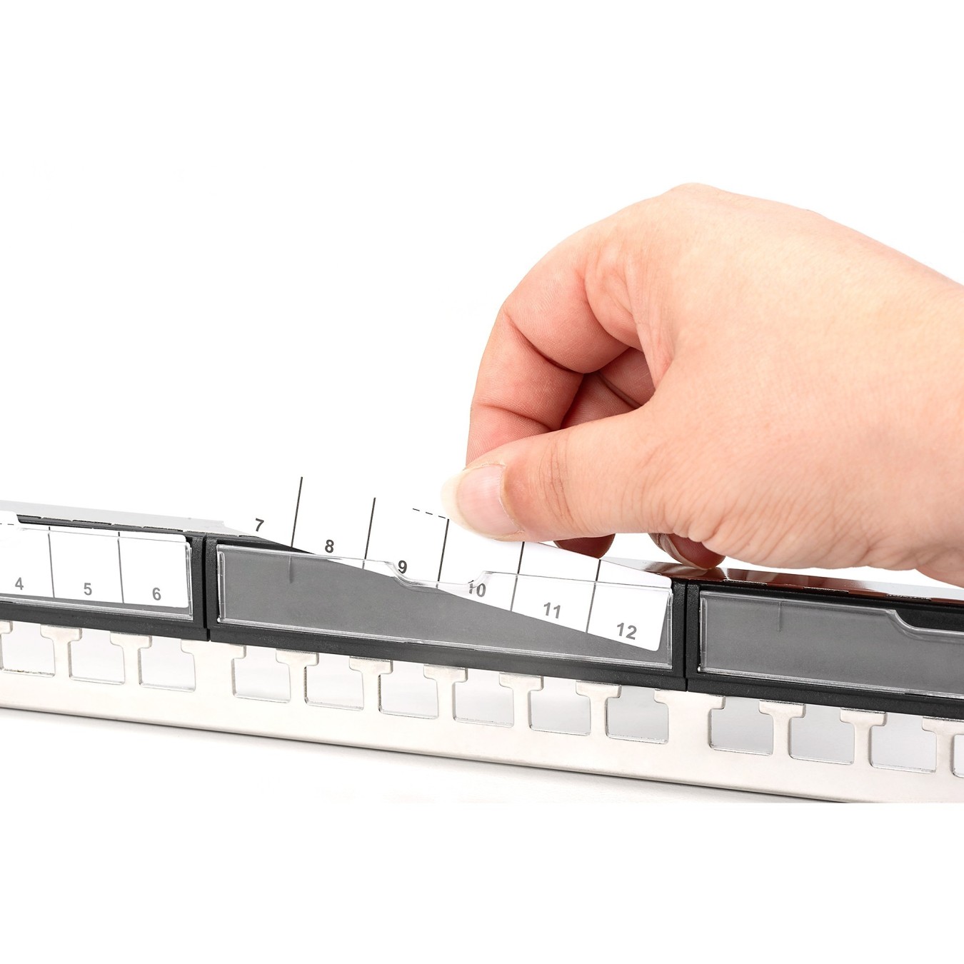 DIGITUS Patch Panel Shielded 24-Port 19\" Blank - 1U Rack Mount — Buy in Cyprus with Fast Delivery
