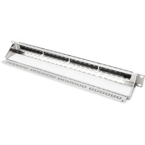 DIGITUS Patch Panel Shielded 24-Port 19\" Blank - 1U Rack Mount — Buy in Cyprus with Fast Delivery