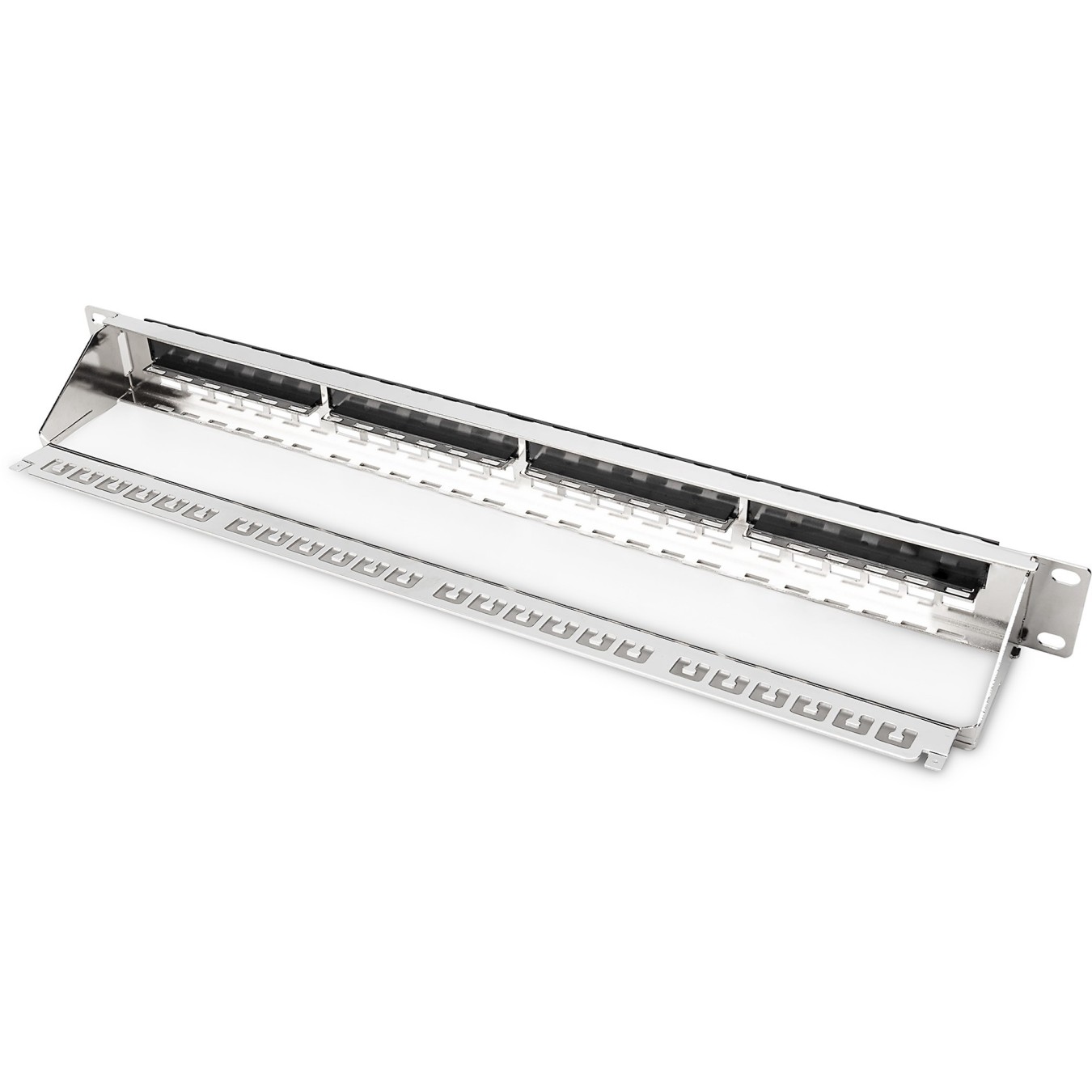DIGITUS Patch Panel Shielded 24-Port 19\" Blank - 1U Rack Mount — Buy in Cyprus with Fast Delivery
