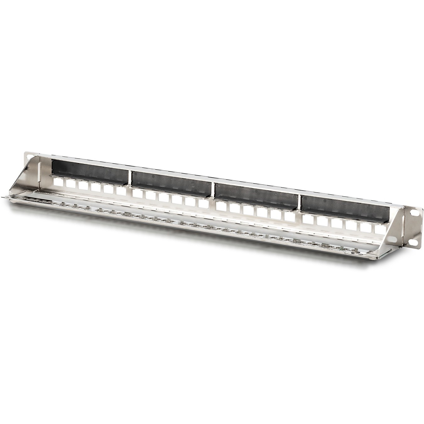DIGITUS Patch Panel Shielded 24-Port 19\" Blank - 1U Rack Mount — Buy in Cyprus with Fast Delivery