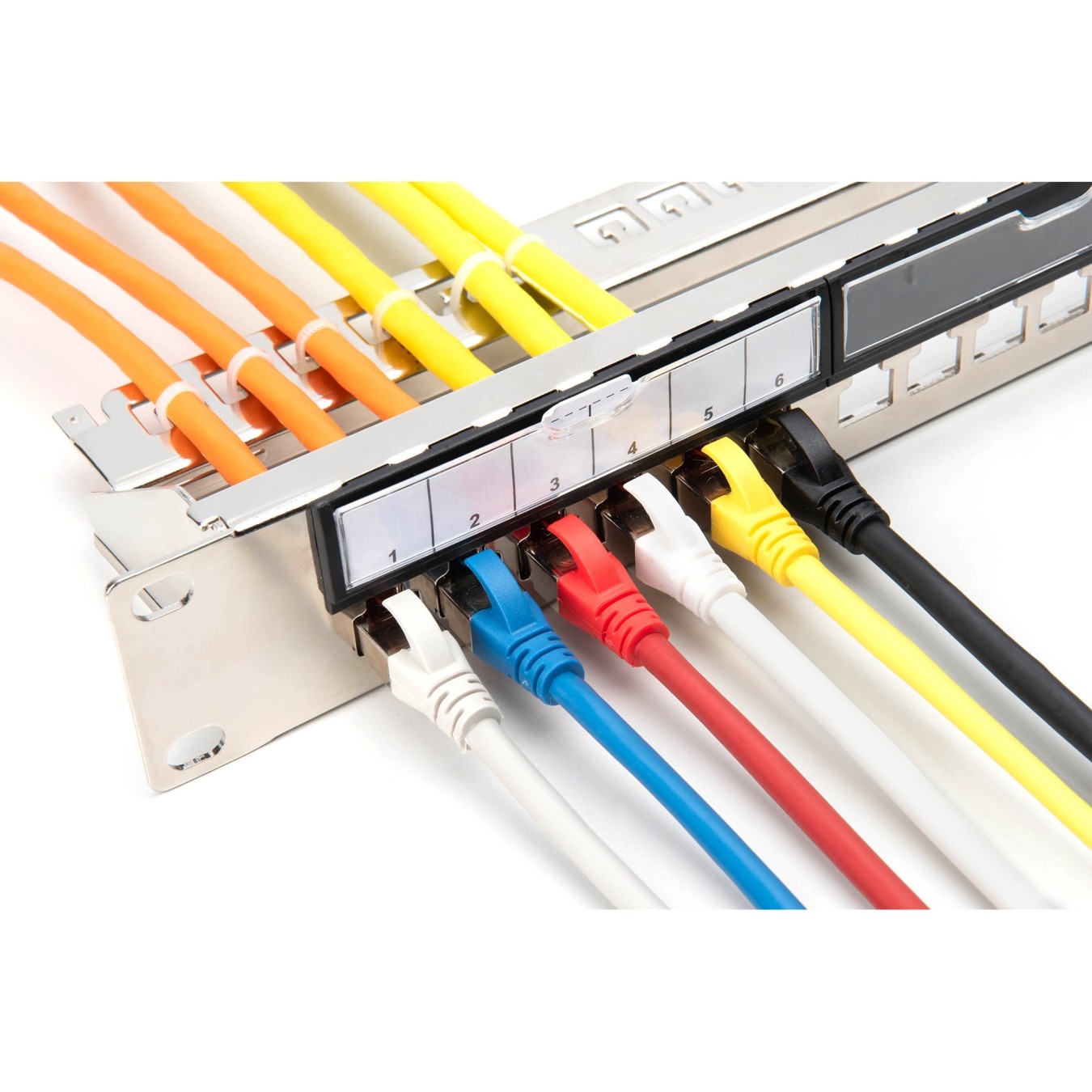 DIGITUS Patch Panel Shielded 24-Port 19\" Blank - 1U Rack Mount — Buy in Cyprus with Fast Delivery