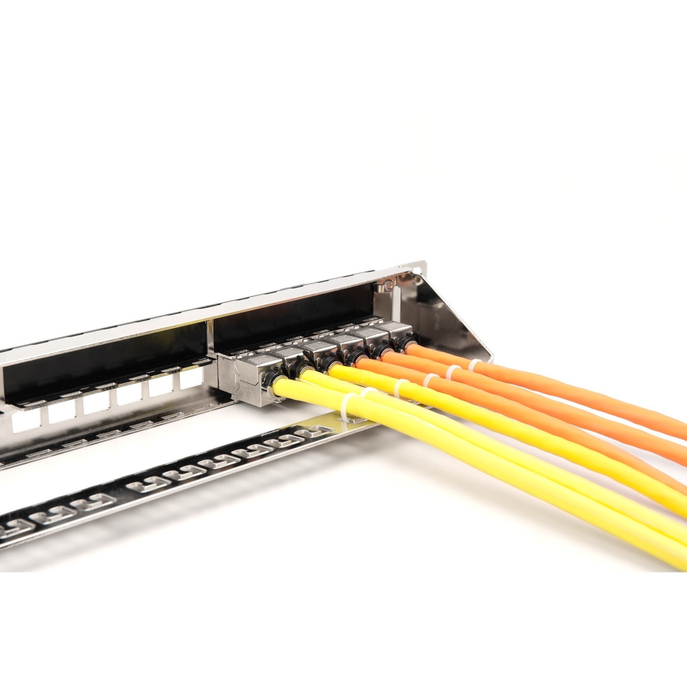 DIGITUS Patch Panel Shielded 24-Port 19\" Blank - 1U Rack Mount — Buy in Cyprus with Fast Delivery