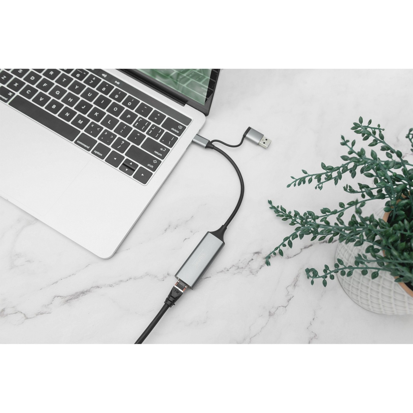 USB-C to 2.5G Ethernet Adapter - DIGITUS - USB-C Gen 3.1, compact dongle — Buy in Cyprus with Fast Delivery