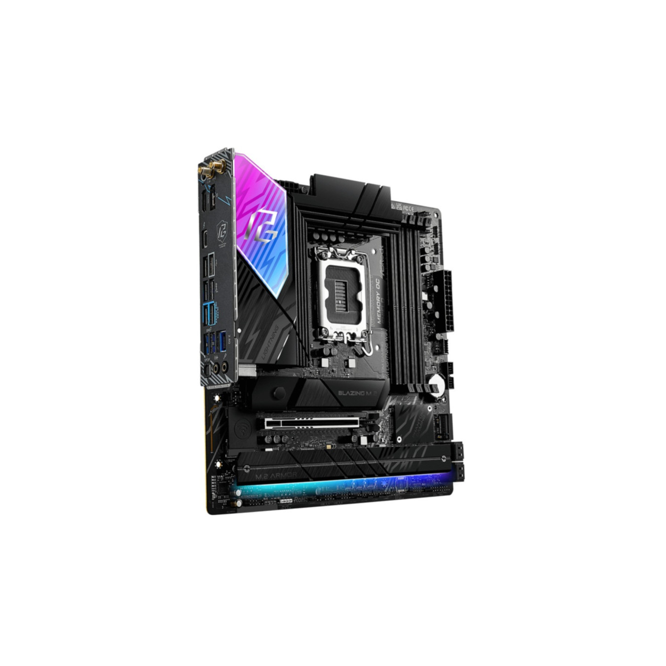 ASRock B860M Lightning WiFi - B860M - DDR5 Micro-ATX Motherboard, LGA1700, WiFi — Buy in Cyprus with Fast Delivery