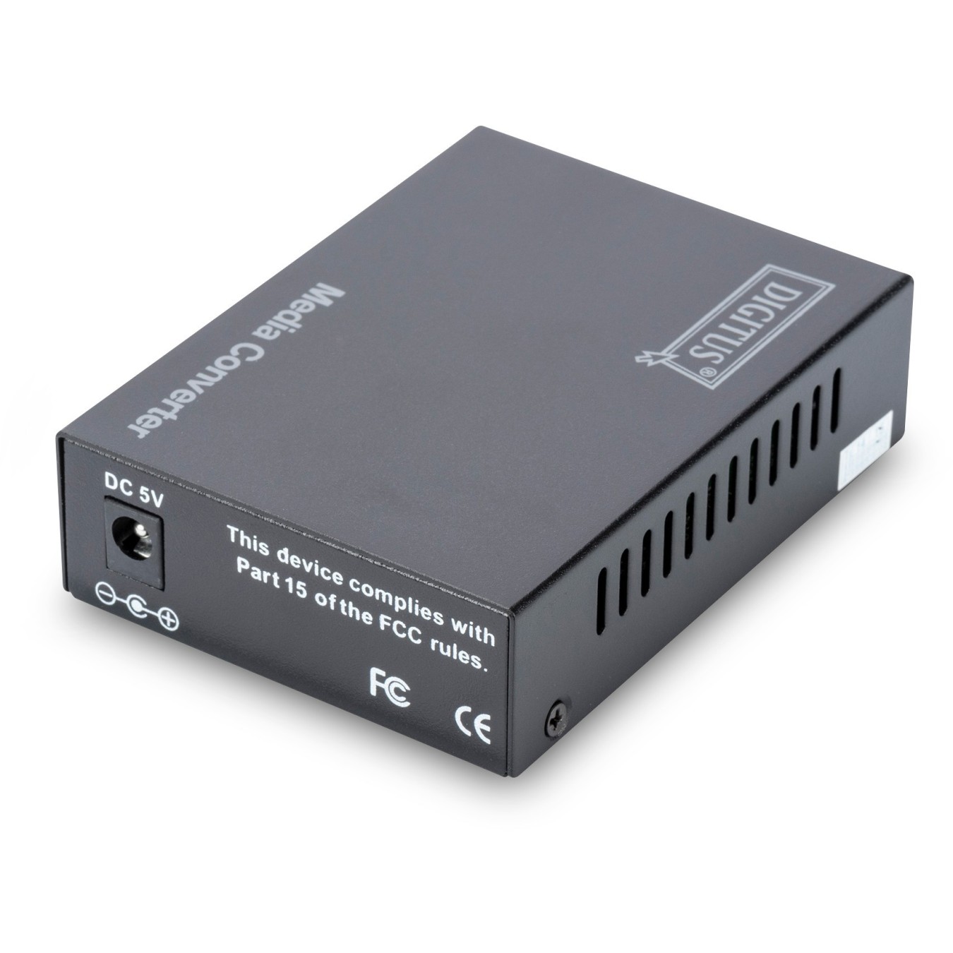DIGITUS 10 Gigabit Media Konverter - Black, 1x RJ-45, 1x SFP, 10 Gbps — Buy in Cyprus with Fast Delivery