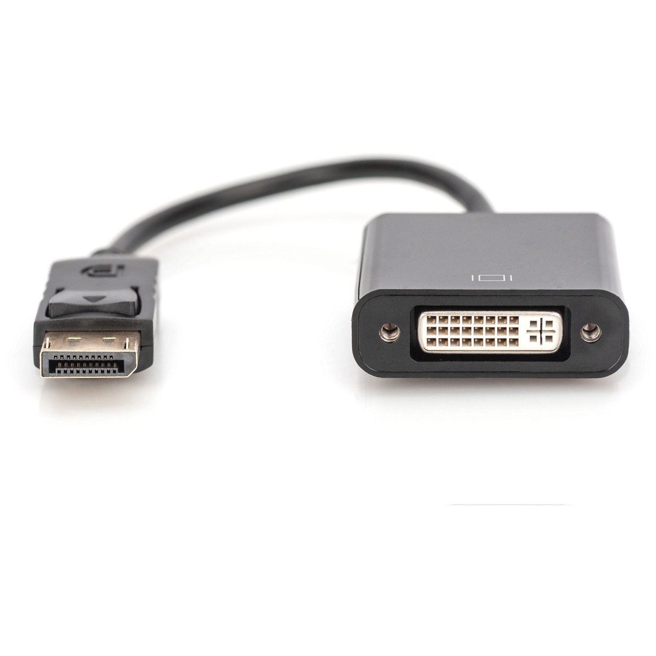 DIGITUS DisplayPort Adapter - DPort - DisplayPort to DVI-I Adapter, Black, 0.15 m — Buy in Cyprus with Fast Delivery