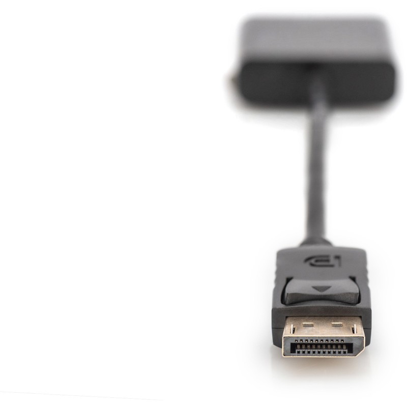 Buy DIGITUS DisplayPort Adapter - DPort - DisplayPort to DVI-I Adapter, Black, 0... in Cyprus, Nicosia, Limassol, Larnaka, Pafos