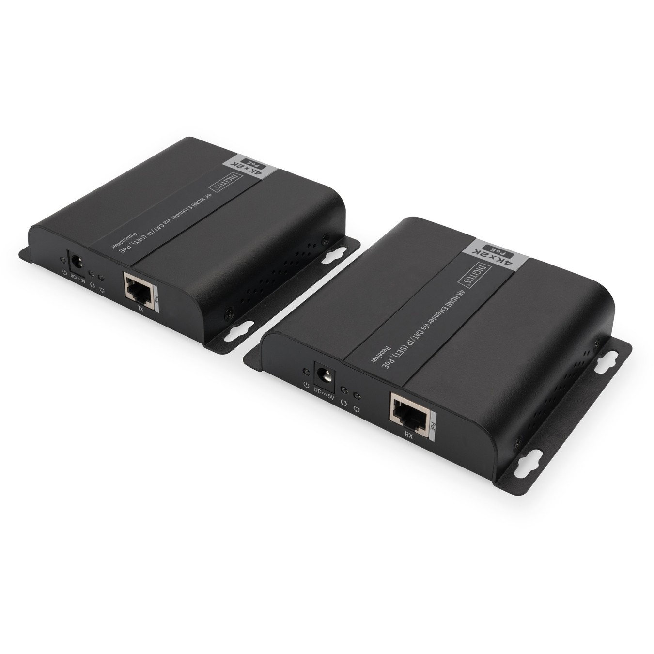 DIGITUS 4K HDMI Extender over CAT IP (Set) - PoE Transmitter & Receiver Kit — Buy in Cyprus with Fast Delivery