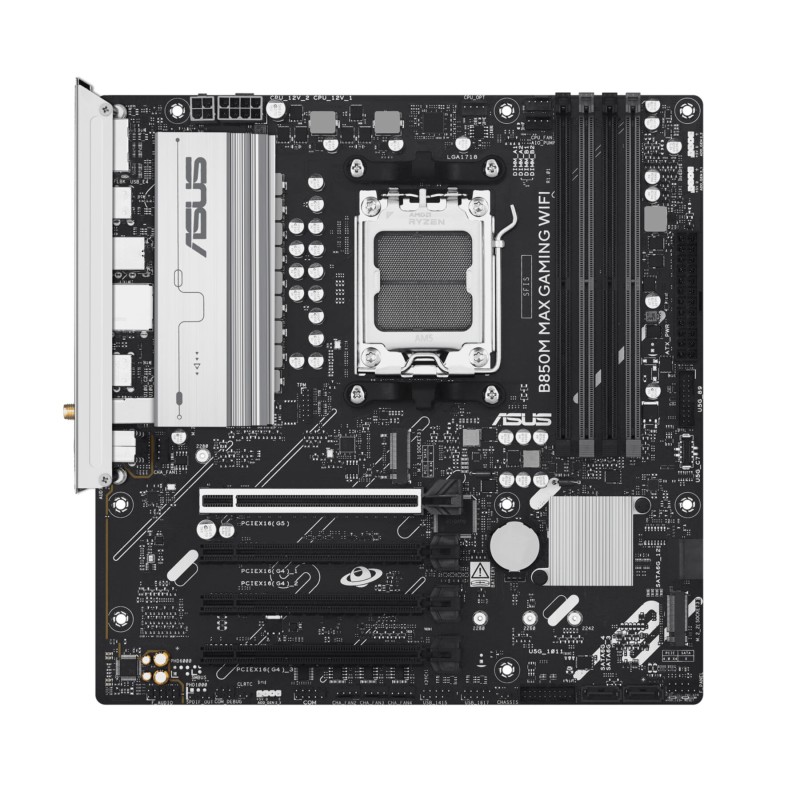 Buy ASUS B850M MAX Gaming WIFI - B850M - AM5 Micro-ATX, DDR5, 4x DIMM, Wi-Fi, 25... in Cyprus, Nicosia, Limassol, Larnaka, Pafos