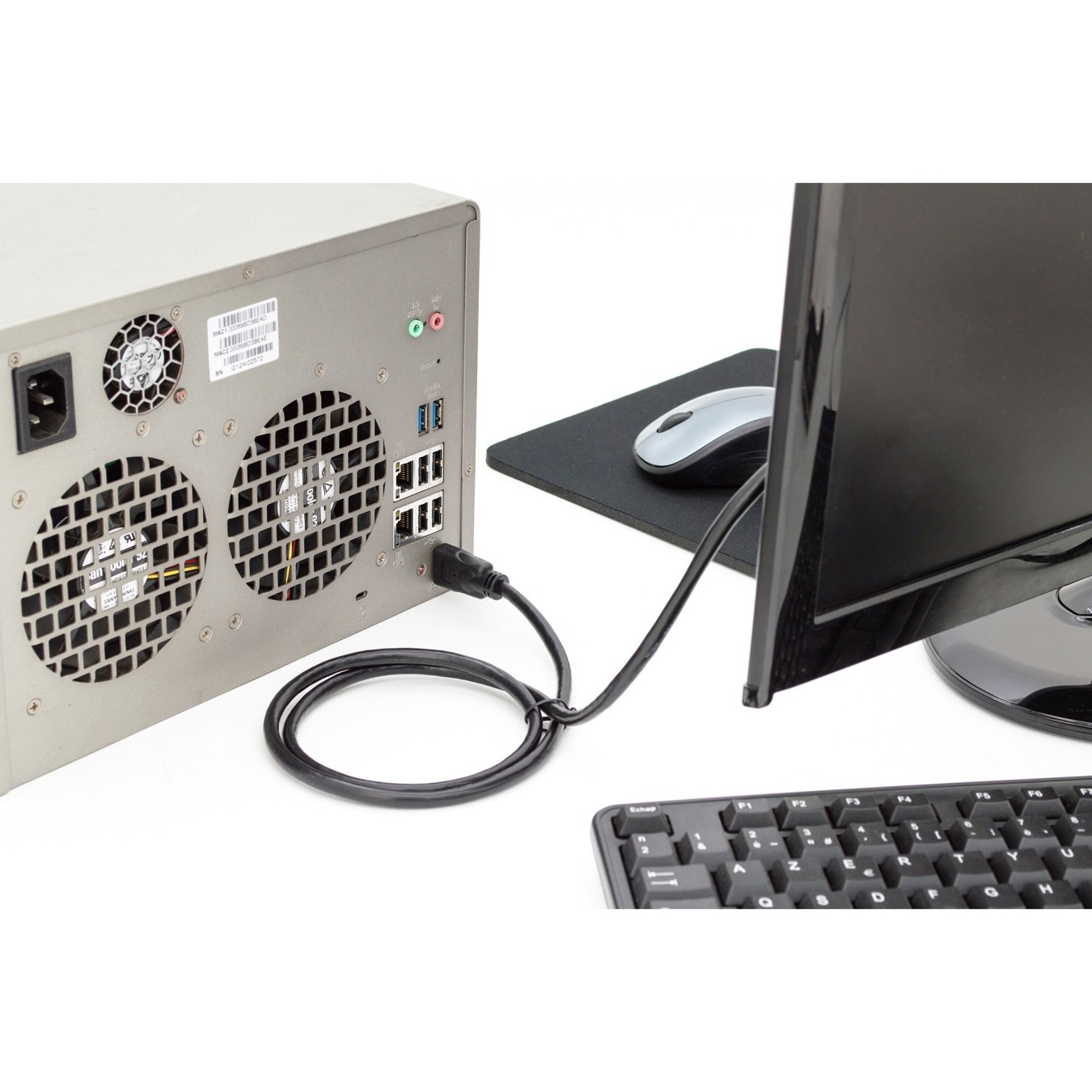 DIGITUS HDMI Anschlusskabel - TypA - 4K 60Hz Ethernet, 5 m — Buy in Cyprus with Fast Delivery