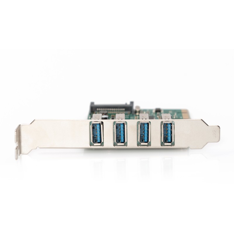 Buy Digitus 4-Port USB 3.0 PCIe Add-on Card - VL805, PCIe 2.0, USB 3.2 Gen 1 in Cyprus, Nicosia, Limassol, Larnaka, Pafos