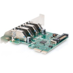 Buy Digitus 4-Port USB 3.0 PCIe Add-on Card - VL805, PCIe 2.0, USB 3.2 Gen 1 in Cyprus, Nicosia, Limassol, Larnaka, Pafos