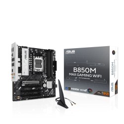 Buy ASUS B850M MAX Gaming WIFI - B850M - AM5 Micro-ATX, DDR5, 4x DIMM, Wi-Fi, 25... in Cyprus, Nicosia, Limassol, Larnaka, Pafos