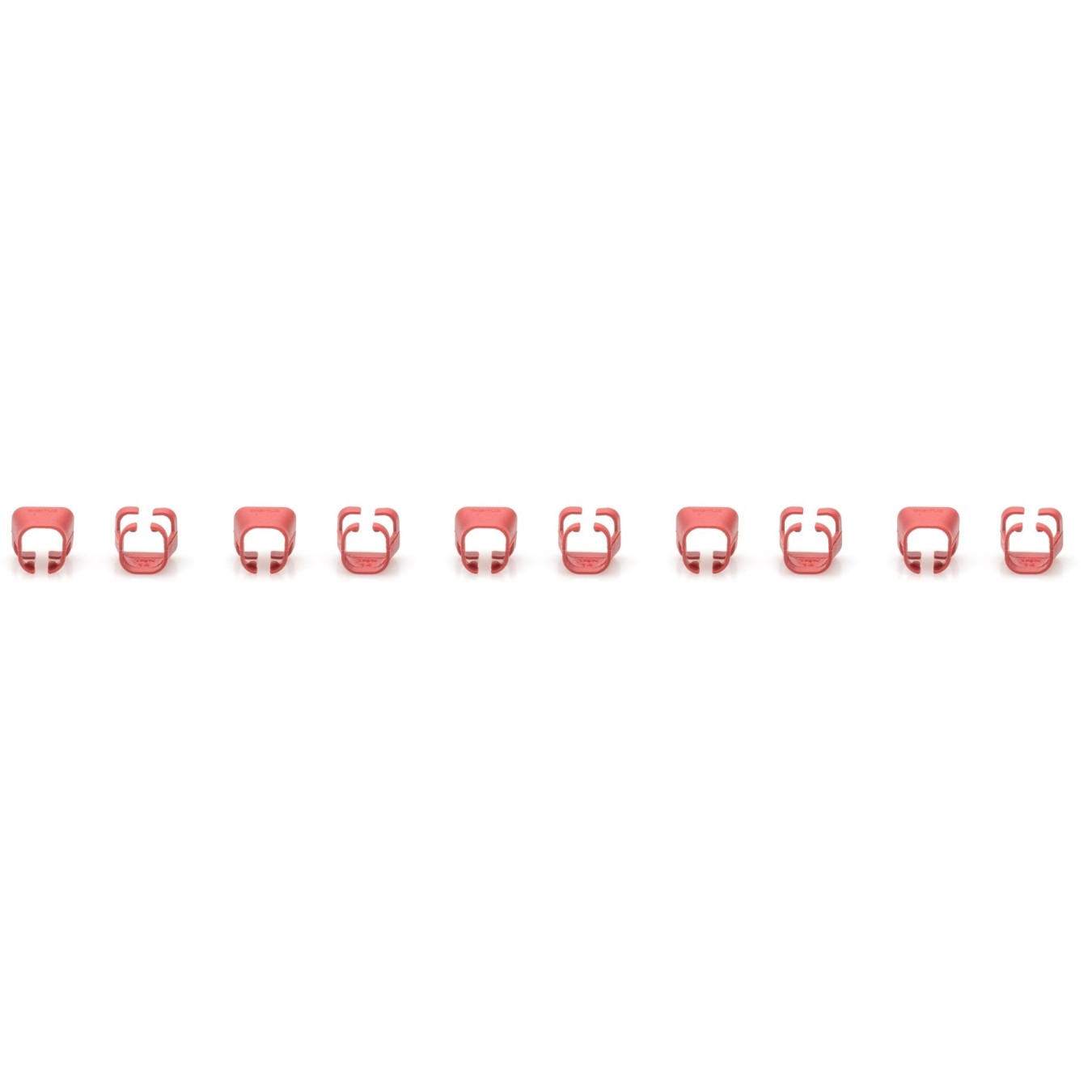DIGITUS Color Clips for Patch Cables RJ45 - Red - 100 pcs — Buy in Cyprus with Fast Delivery