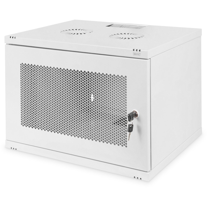 Buy DIGITUS Wall Mount Cabinet - SOHO - 7U, 370x540x400 mm, Gray in Cyprus, Nicosia, Limassol, Larnaka, Pafos
