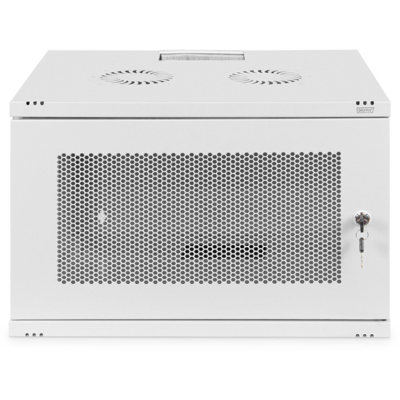 Buy DIGITUS Wall Mount Cabinet - SOHO - 7U, 370x540x400 mm, Gray in Cyprus, Nicosia, Limassol, Larnaka, Pafos