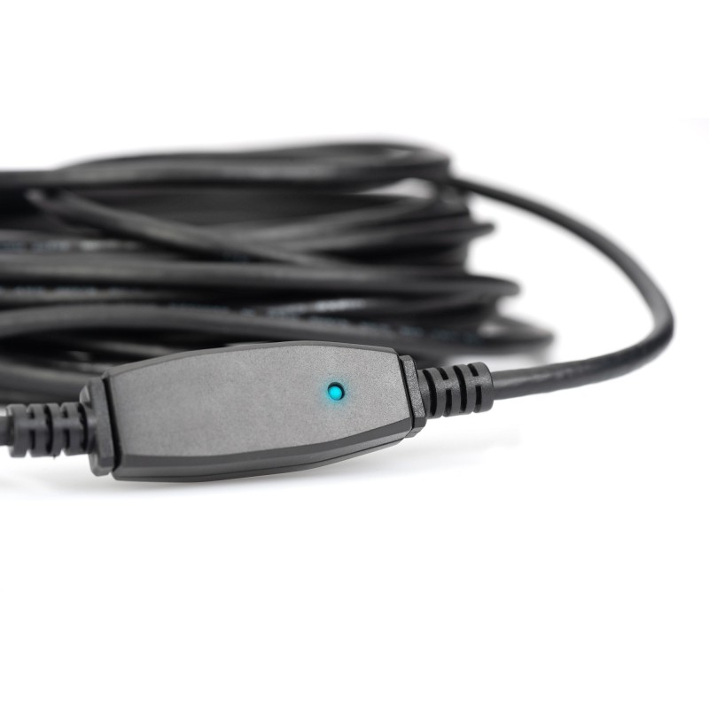 Buy DIGITUS USB 3.0 Active Extension Cable 20m - Black in Cyprus, Nicosia, Limassol, Larnaka, Pafos