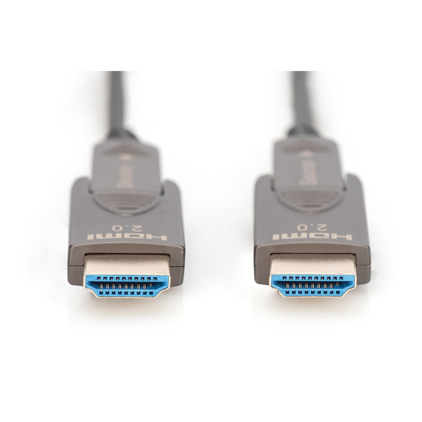 DIGITUS HDMI AOC Hybrid Fiber Optic Cable 4K - Black, 20 m (removable plug) — Buy in Cyprus with Fast Delivery