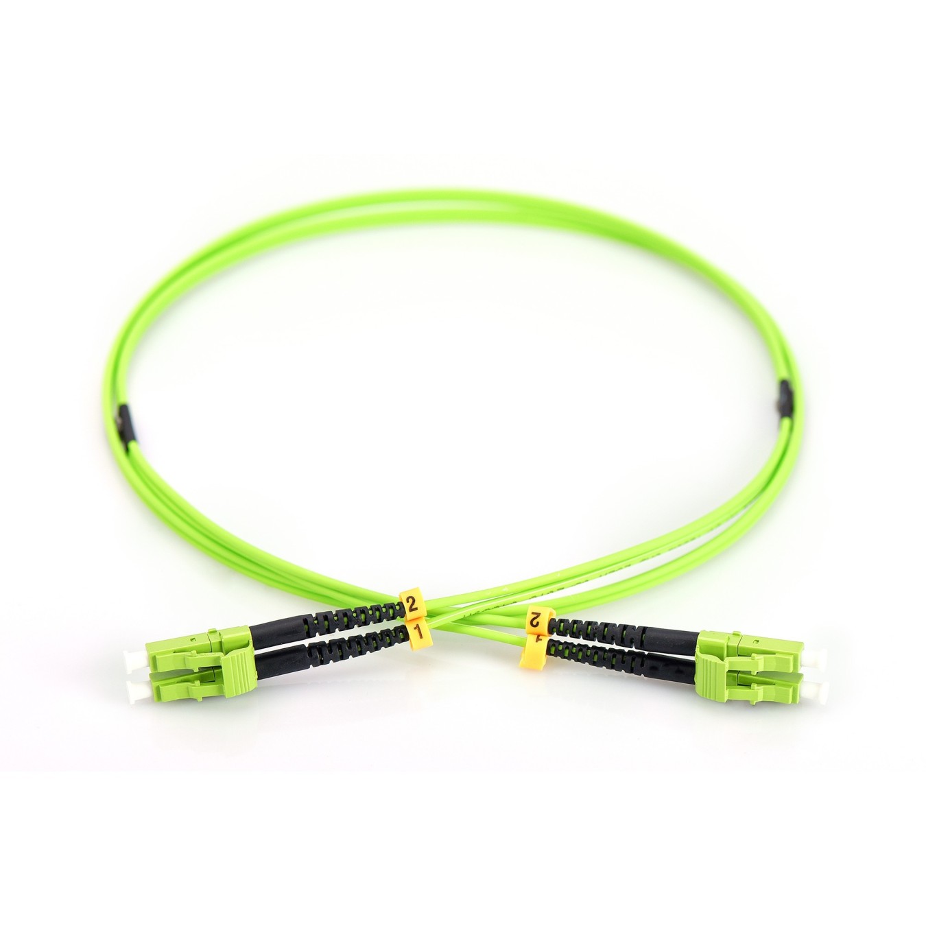 DIGITUS Fiber Patch Cable LC-LC - 7 m - OM5 Multimode Duplex — Buy in Cyprus with Fast Delivery