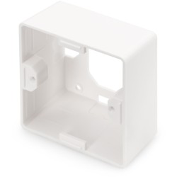 Buy Surface Mount Enclosure for Keystone Wall Outlet - White (80x80 mm opening, ... in Cyprus, Nicosia, Limassol, Larnaka, Pafos