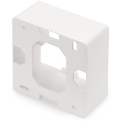 Buy Surface Mount Enclosure for Keystone Wall Outlet - White (80x80 mm opening, ... in Cyprus, Nicosia, Limassol, Larnaka, Pafos