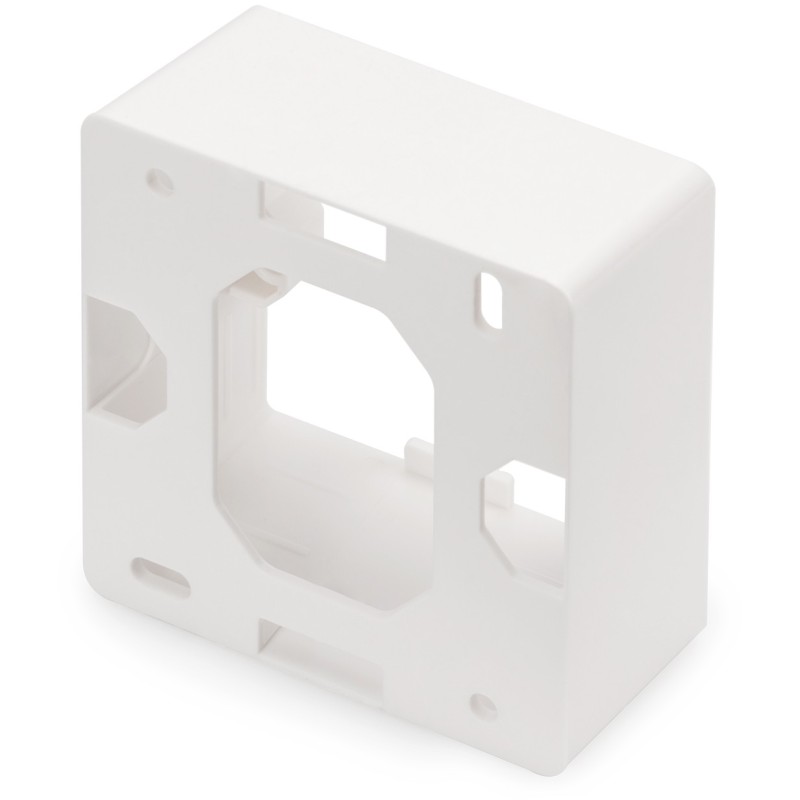 Buy Surface Mount Enclosure for Keystone Wall Outlet - White (80x80 mm opening, ... in Cyprus, Nicosia, Limassol, Larnaka, Pafos