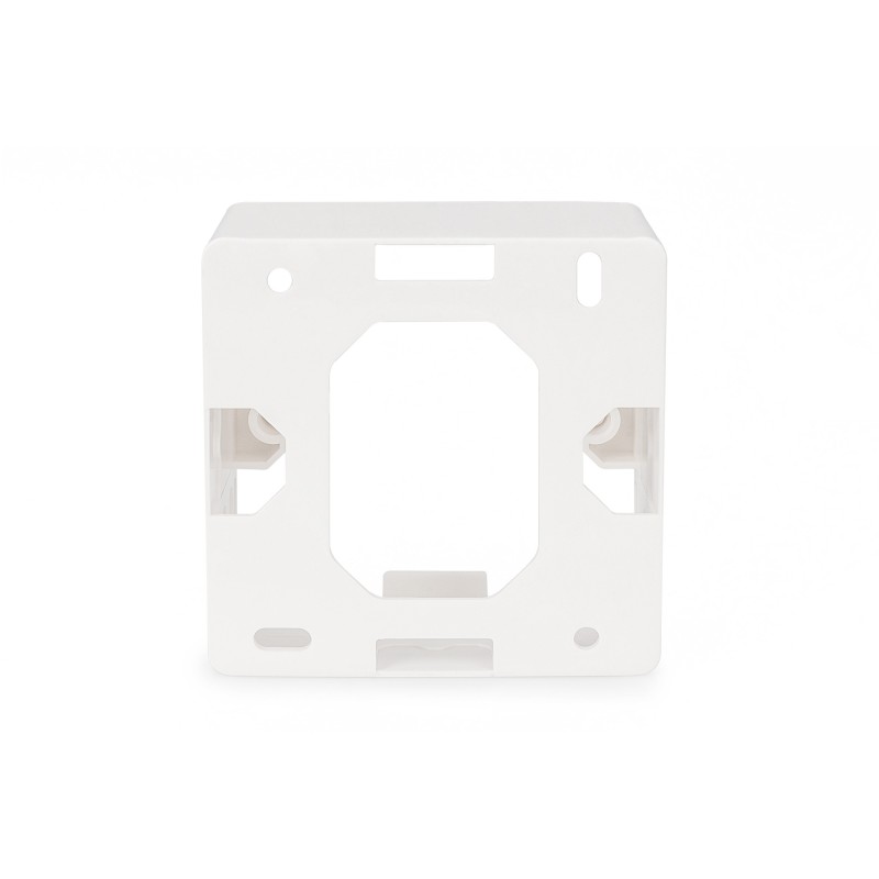Buy Surface Mount Enclosure for Keystone Wall Outlet - White (80x80 mm opening, ... in Cyprus, Nicosia, Limassol, Larnaka, Pafos