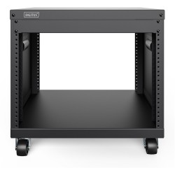 Buy DIGITUS Universal 19-Inch Equipment Rack with Castors - (Black, Steel, Frees... in Cyprus, Nicosia, Limassol, Larnaka, Pafos
