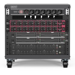 Buy DIGITUS Universal 19-Inch Equipment Rack with Castors - (Black, Steel, Frees... in Cyprus, Nicosia, Limassol, Larnaka, Pafos