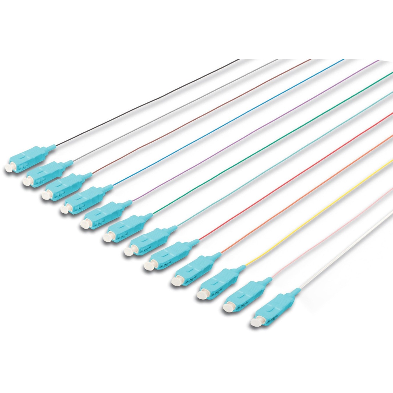 Digitus Colored SC Simplex OM3 Pigtail - 2 m - Multicolor — Buy in Cyprus with Fast Delivery